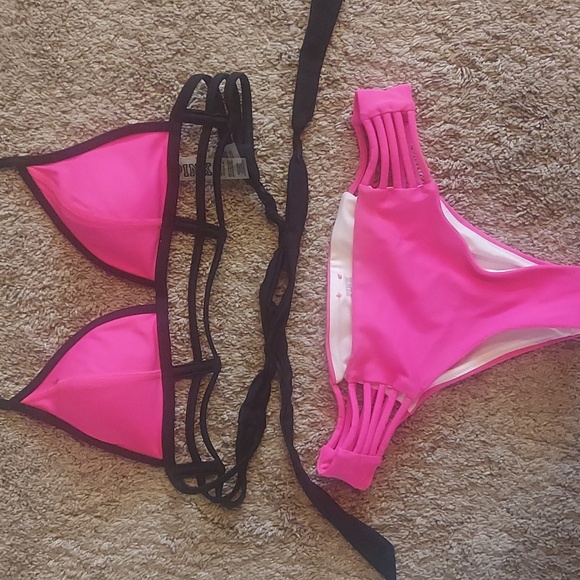 PINK Victoria's Secret Other - PINK pink bikini. Beautiful condition. Xsmall